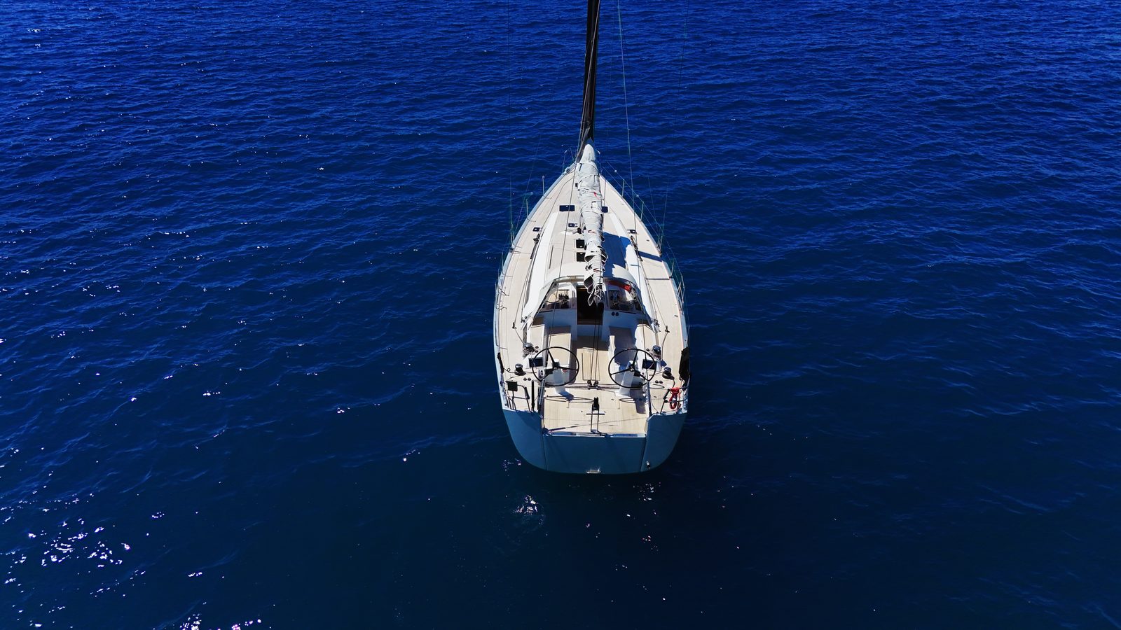 Grand Soleil 50 — veduta aerea in navigazione